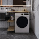 Стеллаж полка Бафрум 405 Ferrum-decor для стиральной машины 90x101x60,5 Черный металл ДСП Дуб Евок Прибрежный 16 мм (FRD-107614) - фото 1