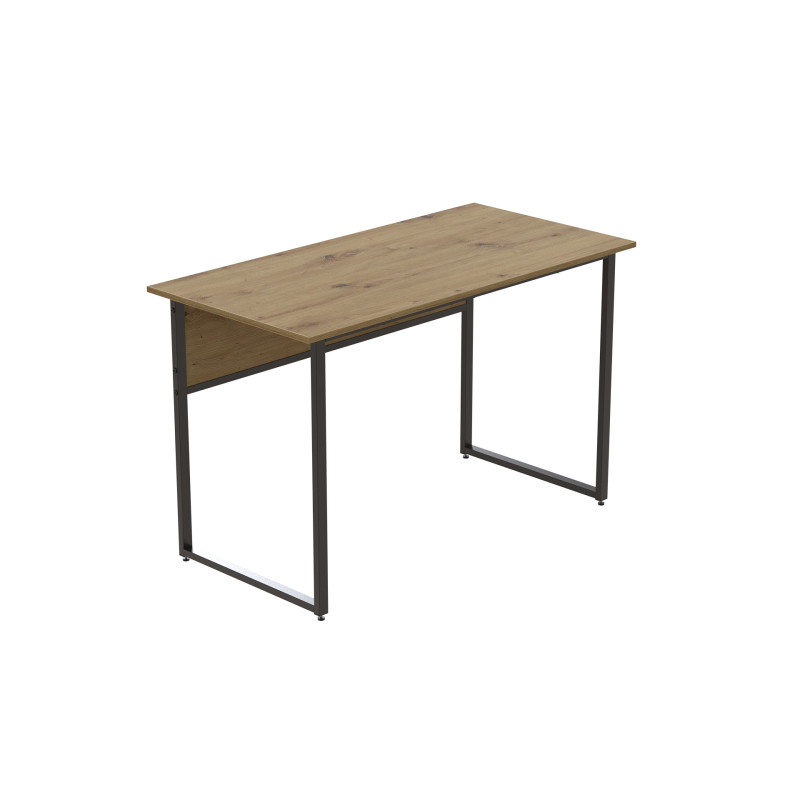 Компьютерный стол Ferrum-decor Коди 75x100x60 черный ДСП Дуб Артизан 32мм (FRD-107174)