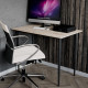 Універсальний стіл Prime Ferrum-decor 750x1000x700 Чорний метал ДСП Дуб Сан-Марино 16 мм (FRD-107654) - фото 3