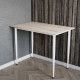 Універсальний стіл Prime Ferrum-decor 750x1000x600 Білий метал ДСП Дуб Сан-Марино 16 мм (FRD-107684) - фото 3