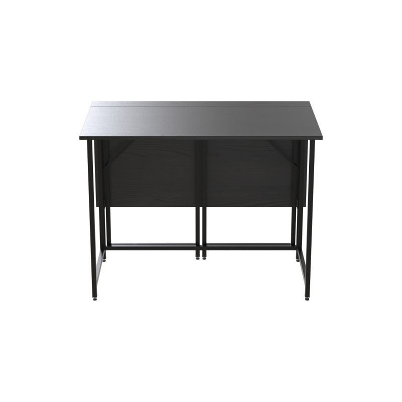 Стол-книжка трансформер Морис 2 Ferrum-decor 750x1000x1100 Черный металл ДСП ассорти (FRD-107324)