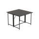 Стол-книжка трансформер Морис 2 Ferrum-decor 750x1000x1100 Черный металл ДСП ассорти (FRD-107324) - фото 7