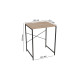 Стеллаж полка Бафрум 401 Ferrum-decor для стиральной машины 90x70,5x60,5 Черный металл ДСП Дуб Сан-Марино 16 мм (FRD-107354) - фото 5