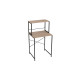 Стеллаж полка Бафрум 402 Ferrum-decor для стиральной машины 133,5x70,5x60,5 Черный металл ДСП Дуб Сан-Марино 16 мм (FRD-107364) - фото 4