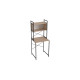 Стеллаж полка Бафрум 403 Ferrum-decor для стиральной машины 178x70,5x60,5 Черный металл ДСП Дуб Сан-Марино 16 мм (FRD-107374) - фото 4
