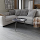 Стол журнальный круглый OPTIMA 1 ноги на конус Ferrum-decor 450x670x670 Черный металл ДСП Каштан Арвадонна 16 мм (FRD-107534) - фото 3