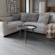Стол журнальный круглый OPTIMA 2 ноги на конус Ferrum-decor 450x670x670 Черный металл ДСП Каштан Арвадонна 16 мм (FRD-107544) - фото 2