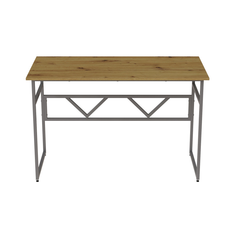 Компьютерный стол Ferrum-decor Раян 75x100x60 серый ДСП Дуб Артизан 32мм (FRD-107064)