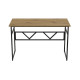 Компьютерный стол Ferrum-decor Раян 76x100x60 черный ДСП Дуб Артизан 32мм (FRD-107094) - фото 4