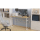 Компьютерный стол Ferrum-decor Раян 75x140x60 белый ДСП Дуб Артизан 32мм (FRD-107084) - фото 3