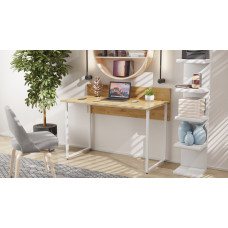Компьютерный стол Ferrum-decor Скай 75x100x60 белый ДСП Дуб Артизан 32мм (FRD-106964)