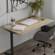Стіл письмовий Space Ferrum-decor 750x1000x700 Чорний метал ДСП Дуб Евок Прибережний 16 мм (FRD-107864) - фото 5