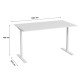 Стіл письмовий Space Ferrum-decor 750x1400x600 Білий метал ДСП Бетон 16 мм (FRD-107976) - фото 7