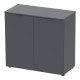 Комод в гостиную Doros Рон 3 80х38х81 см Графит (DRS-011297) - фото 3