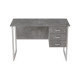 Компьютерный стол Ferrum-decor Гарри 75x140x70 серый ДСП Бетон 16мм (FRD-107305) - фото 4