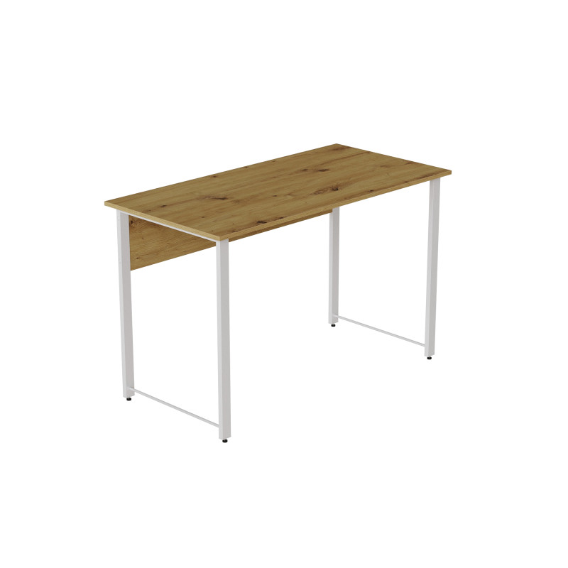 Компьютерный стол Ferrum-decor Курт 75x120x60 белый ДСП Дуб Артизан 16мм (FRD-107145)
