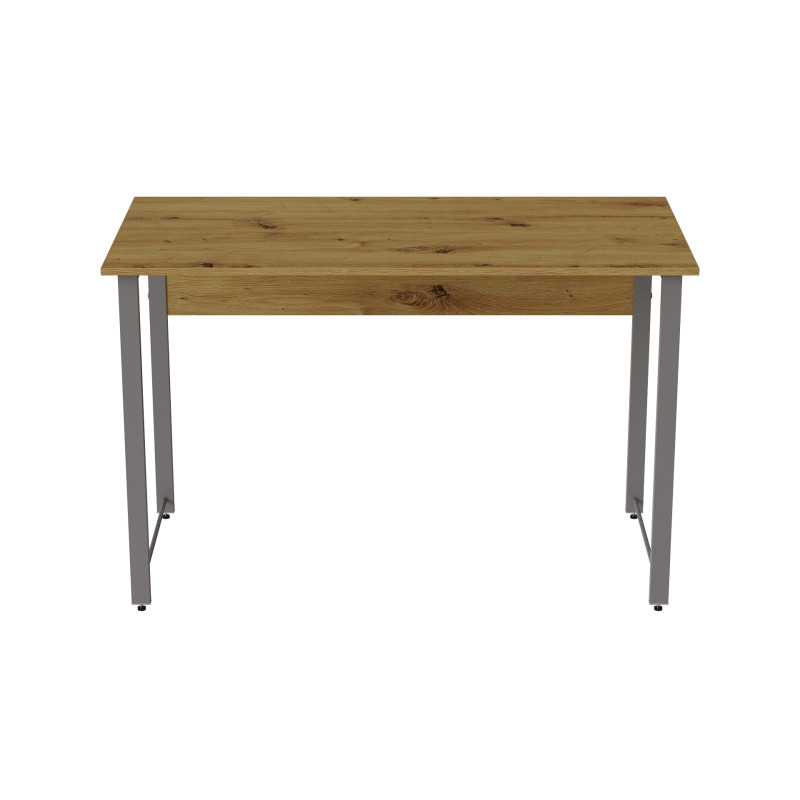 Комп'ютерний стіл Ferrum-decor Курт 75x100x60 сірий ДСП Дуб Артизан 16 мм (FRD-107135)