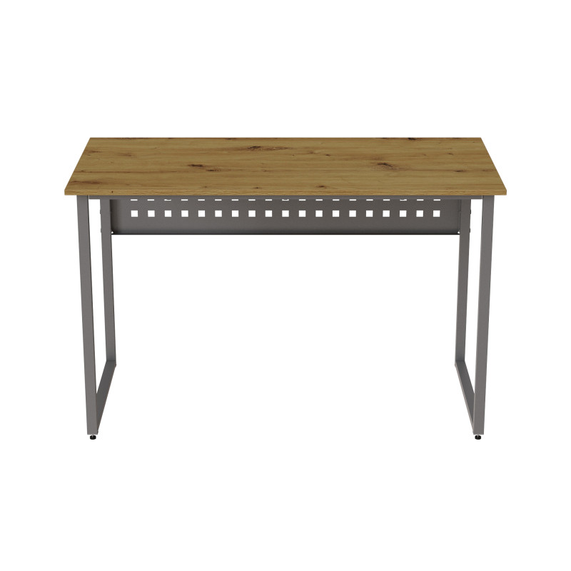 Компьютерный стол Ferrum-decor Майк 75x100x70 серый ДСП Дуб Артизан 16мм (FRD-107105)