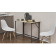 Стіл розкладний Морис 900 Ferrum-decor 750x900x500 Чорний метал ДСП Дуб Сонома 16 мм (FRD-107315) - фото 10