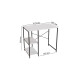 Стеллаж полка Бафрум 405 Ferrum-decor для стиральной машины 90x101x60,5 Черный металл ДСП Белый 16 мм (FRD-107395) - фото 6