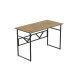 Компьютерный стол Ferrum-decor Раян 76x120x60 черный ДСП Дуб Артизан 32мм (FRD-107095) - фото 4