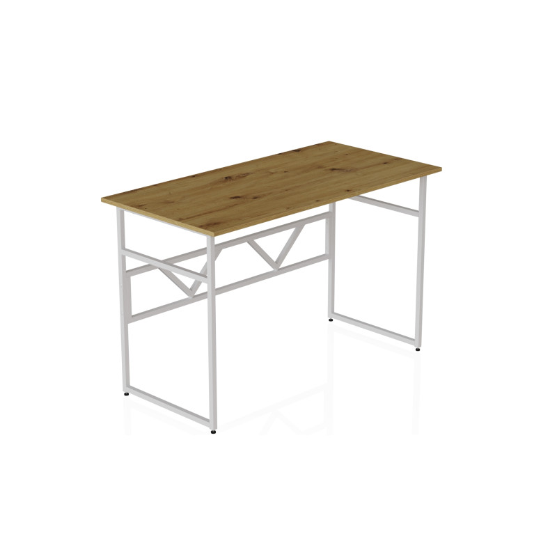 Компьютерный стол Ferrum-decor Раян 75x120x60 серый ДСП Дуб Артизан 32мм (FRD-107075)
