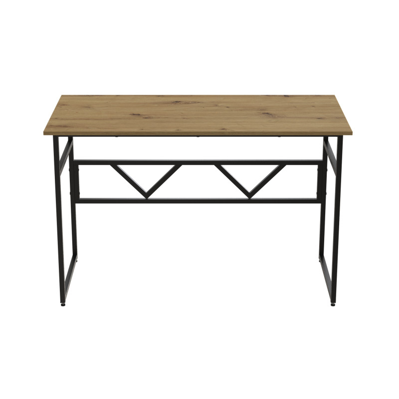 Компьютерный стол Ferrum-decor Раян 75x100x60 черный ДСП Дуб Артизан 16мм (FRD-107065)