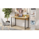 Компьютерный стол Ferrum-decor Скай 76x120x60 черный ДСП Дуб Артизан 32мм (FRD-106995) - фото 2