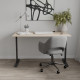 Стіл письмовий Space Ferrum-decor 750x1000x700 Чорний метал ДСП Дуб Сонома 16 мм (FRD-107865) - фото 1