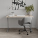 Стіл письмовий Space Ferrum-decor 750x1000x600 Сірий метал ДСП Дуб Сонома 16 мм (FRD-107845) - фото 3