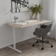 Стіл письмовий Space Ferrum-decor 750x1000x700 Білий метал ДСП Дуб Сонома 16 мм (FRD-107885) - фото 5