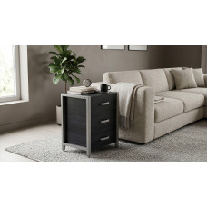 Тумба універсальна Ferrum-decor Вів'єн 3 50x41x40 сірий ДСП Каштан Арвадонна 16 мм (FRD-107755)