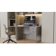 Компьютерный стол Ferrum-decor Гарри 75x140x70 серый ДСП Бетон 32мм (FRD-107306) - фото 3