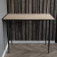 Універсальний стіл Prime Ferrum-decor 750x1400x600 Чорний метал ДСП Дуб Сонома 16 мм (FRD-107646) - фото 3