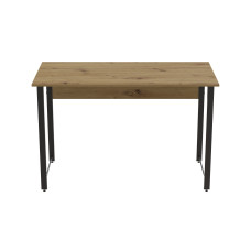 Компьютерный стол Ferrum-decor Курт 75x120x70 черный ДСП Дуб Артизан 32мм (FRD-107156)