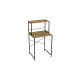 Стеллаж полка Бафрум 402 Ferrum-decor для стиральной машины 133,5x70,5x60,5 Черный металл ДСП Дуб Артизан 16 мм (FRD-107366) - фото 4
