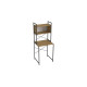 Стеллаж полка Бафрум 403 Ferrum-decor для стиральной машины 178x70,5x60,5 Черный металл ДСП Дуб Артизан 16 мм (FRD-107376) - фото 4