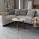Стол журнальный круглый OPTIMA 2 ноги на конус Ferrum-decor 450x670x670 Черный металл ДСП Дуб Кремона Торро 16 мм (FRD-107546) - фото 4