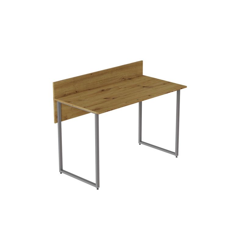 Компьютерный стол Ferrum-decor Скай 75x100x60 серый ДСП Дуб Артизан 32мм (FRD-106966)