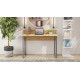 Компьютерный стол Ferrum-decor Скай 75x100x60 серый ДСП Дуб Артизан 32мм (FRD-106966) - фото 3