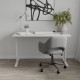 Стол письменный Space Ferrum-decor 750x1000x700 Белый металл ДСП Бетон 16 мм (FRD-107886) - фото 5