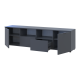 Тумба під ТВ Doros Рон 4 180х38х50 см Графіт (DRS-011299) - фото 6
