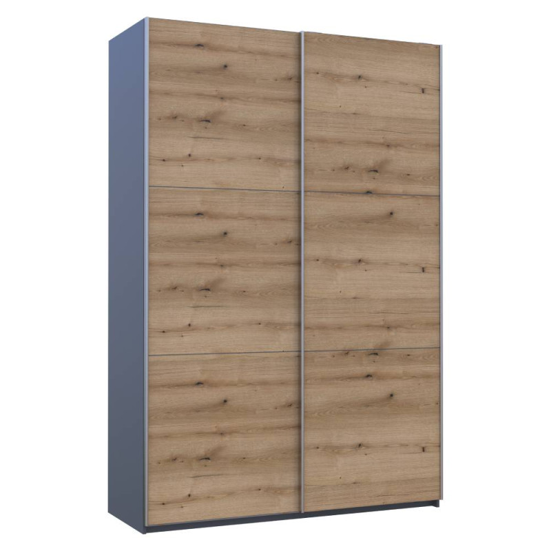 Шкаф-купе двухдверный Doros G-Caiser 160х60х240 см Графит/Дуб евок (DRS-011039)