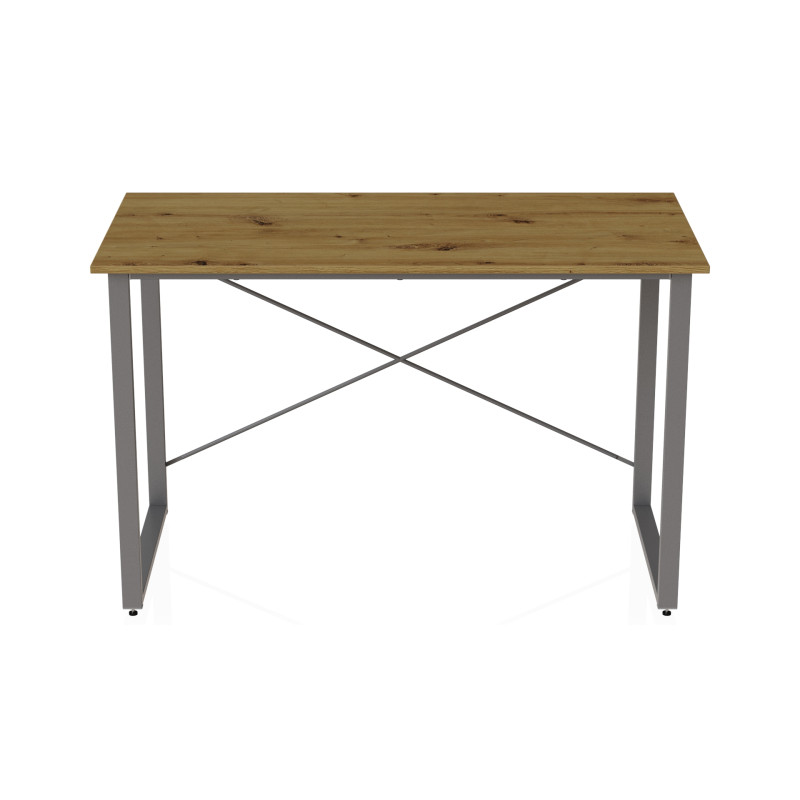 Компьютерный стол Ferrum-decor Дейв 75x100x60 серый ДСП Дуб Артизан 16мм (FRD-107027)