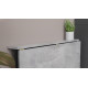 Стіл розкладний Морис 900 Ferrum-decor 750x900x500 Чорний метал ДСП Бетон 16 мм (FRD-107317) - фото 6