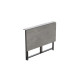 Стіл розкладний Морис 900 Ferrum-decor 750x900x500 Чорний метал ДСП Бетон 16 мм (FRD-107317) - фото 7