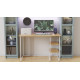 Компьютерный стол Ferrum-decor Кевин 75x120x60 белый ДСП Дуб Артизан 32мм (FRD-107217) - фото 2
