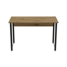 Компьютерный стол Ferrum-decor Курт 75x100x60 черный ДСП Дуб Артизан 16мм (FRD-107137)