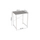 Стеллаж полка Бафрум 401 Ferrum-decor для стиральной машины 90x70,5x60,5 Белый металл ДСП Бетон 16 мм (FRD-107357) - фото 7