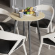 Стол круглый OPTIMA 4 ноги на конус Ferrum-decor 750x670x670 Черный металл ДСП Дуб Кремона Торро 16 мм (FRD-107567) - фото 3